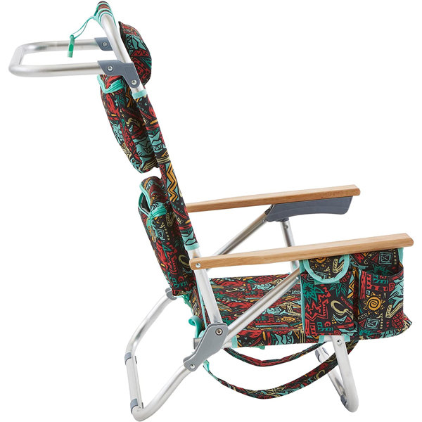 Arlmont & Co. Mcglocklin Folding / Reclining Beach Chair Wayfair